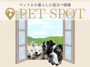 ペットに役立つ情報を掲載しているPET SPOTのウェブサイトに、大型犬カフェ ほっとひと犬が掲載された